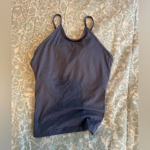 Lightweight high-neck yoga tank blue lululemon